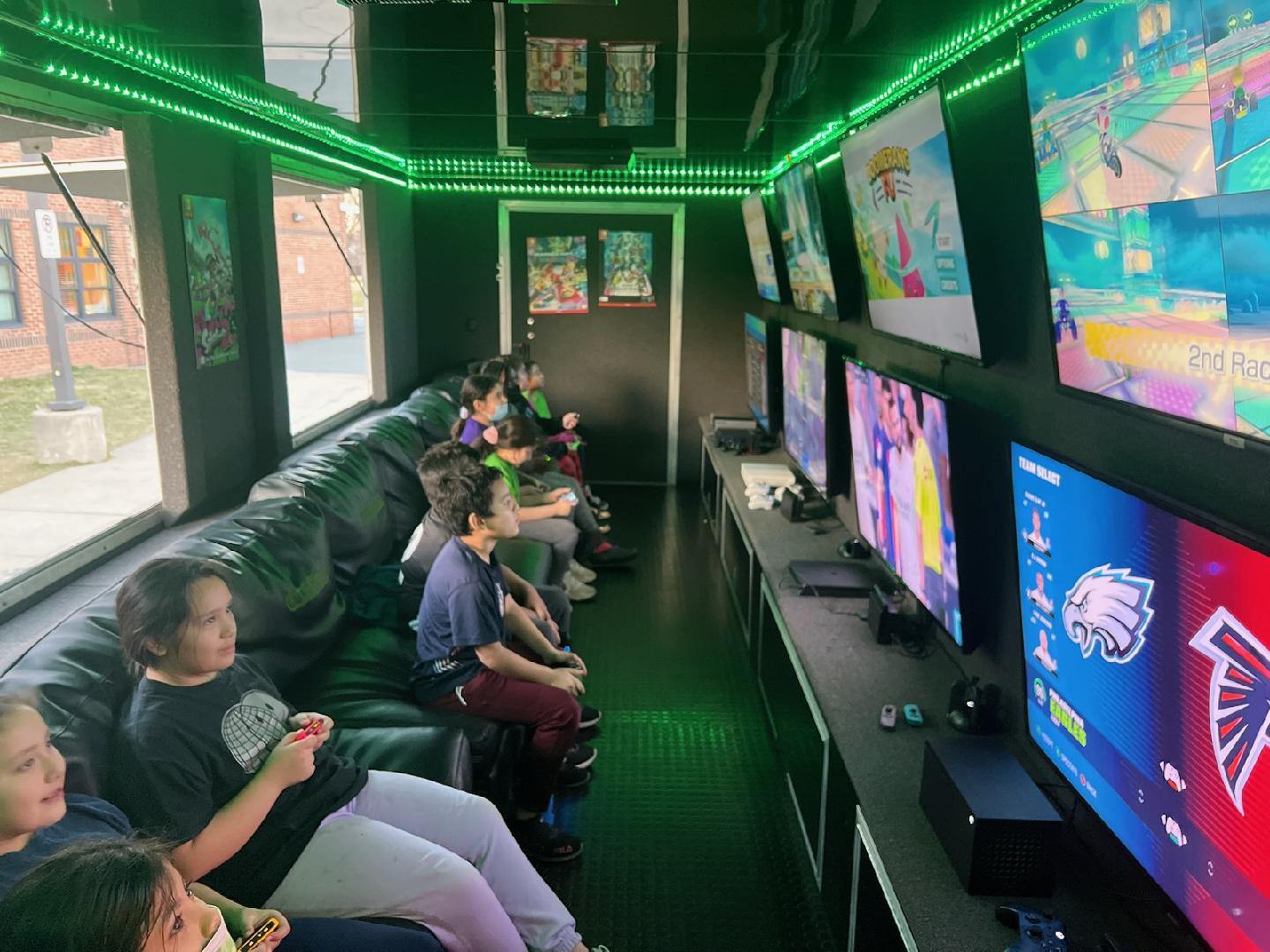 Game Truck- Big Funky Blues Fest- Mobile Video Game Theater