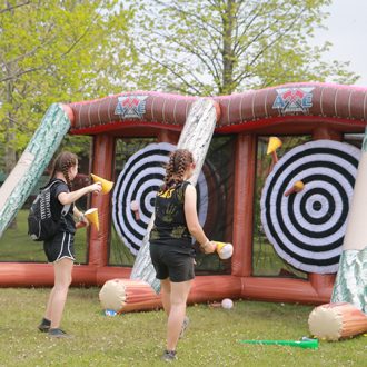 Inflatable Axe Throwing